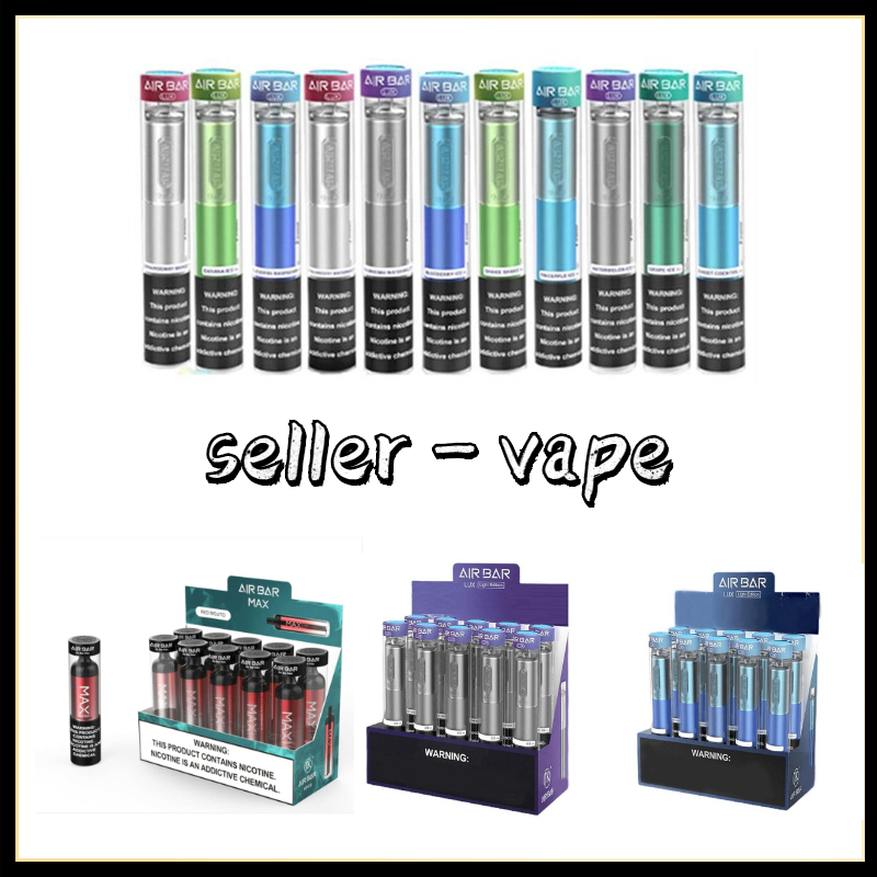 2021 E-cigarettes Air Bar max Lux rechargerable Disposable Device Cigarettes 2000 Puffs 6.5ML Pre-Filled Vape Pods 1250mah battery aviliable
2021 E-cigarettes Air Bar max Lux rechargerable Disposable Device Cigarettes 2000 Puffs 6.5ML Pre-Filled Vape Pods 1250mah battery aviliable