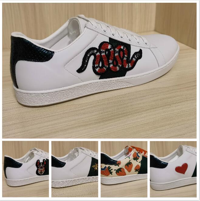 2021 Men Women Sneaker Casual Shoes Low Top Ace Bee Stripes Flat Shoe Walking Sports Trainers Embroidery Tiger Stars Chaussures Pour Hommes, Box
2021 Men Women Sneaker Casual Shoes Low Top Ace Bee Stripes Flat Shoe Walking Sports Trainers Embroidery Tiger Stars Chaussures Pour Hommes, Box