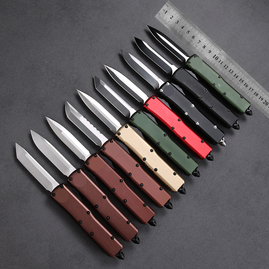 new Wholesale CNC automatic knife VG10 STEEL blade T6061 handle UTX70 UTX85 UT121 BM3300 BM3500 A07 A16 camping Benchmade folding EDC tool f
new Wholesale CNC automatic knife VG10 STEEL blade T6061 handle UTX70 UTX85 UT121 BM3300 BM3500 A07 A16 camping Benchmade folding EDC tool f