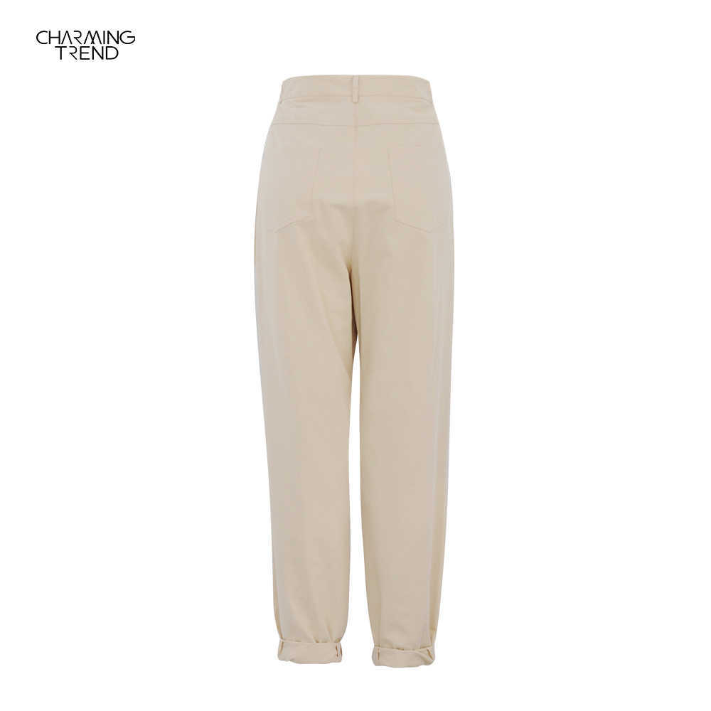 Women's Fashion Jeans High Waist For Girls All-matched Casual Cotton Denim Pants Woman 210702