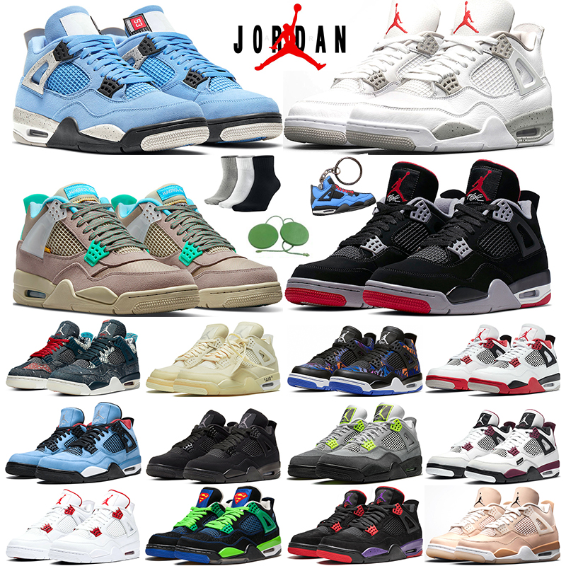 With Sock&Tag Men Basketball Shoes 4s Taupe Haze University Blue Cactus Jack Black Cat White Oreo Sail Raptors Fire Red Starfish KAWS trainers sports sneakers, #8 black gum
With Sock&Tag Men Basketball Shoes 4s Taupe Haze University Blue Cactus Jack Black Cat White Oreo Sail Raptors Fire Red Starfish KAWS trainers sports sneakers, #8 black gum