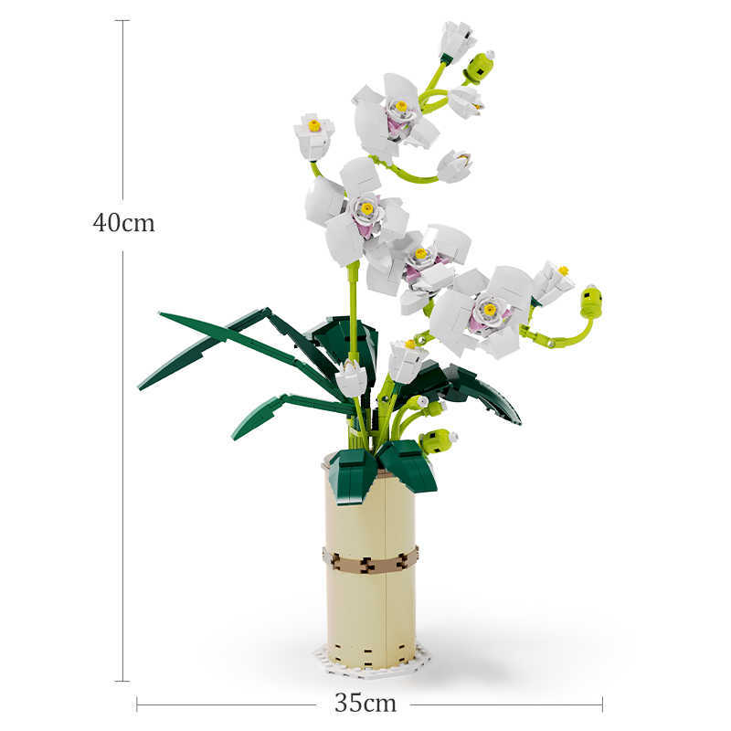 Boxed Phalaenopsis bouque Potted Red Plum Blossom Flowers Building Blocks Bouquet With Vase Bricks Toys Gift Home Decor Y0808
Boxed Phalaenopsis bouque Potted Red Plum Blossom Flowers Building Blocks Bouquet With Vase Bricks Toys Gift Home Decor Y0808