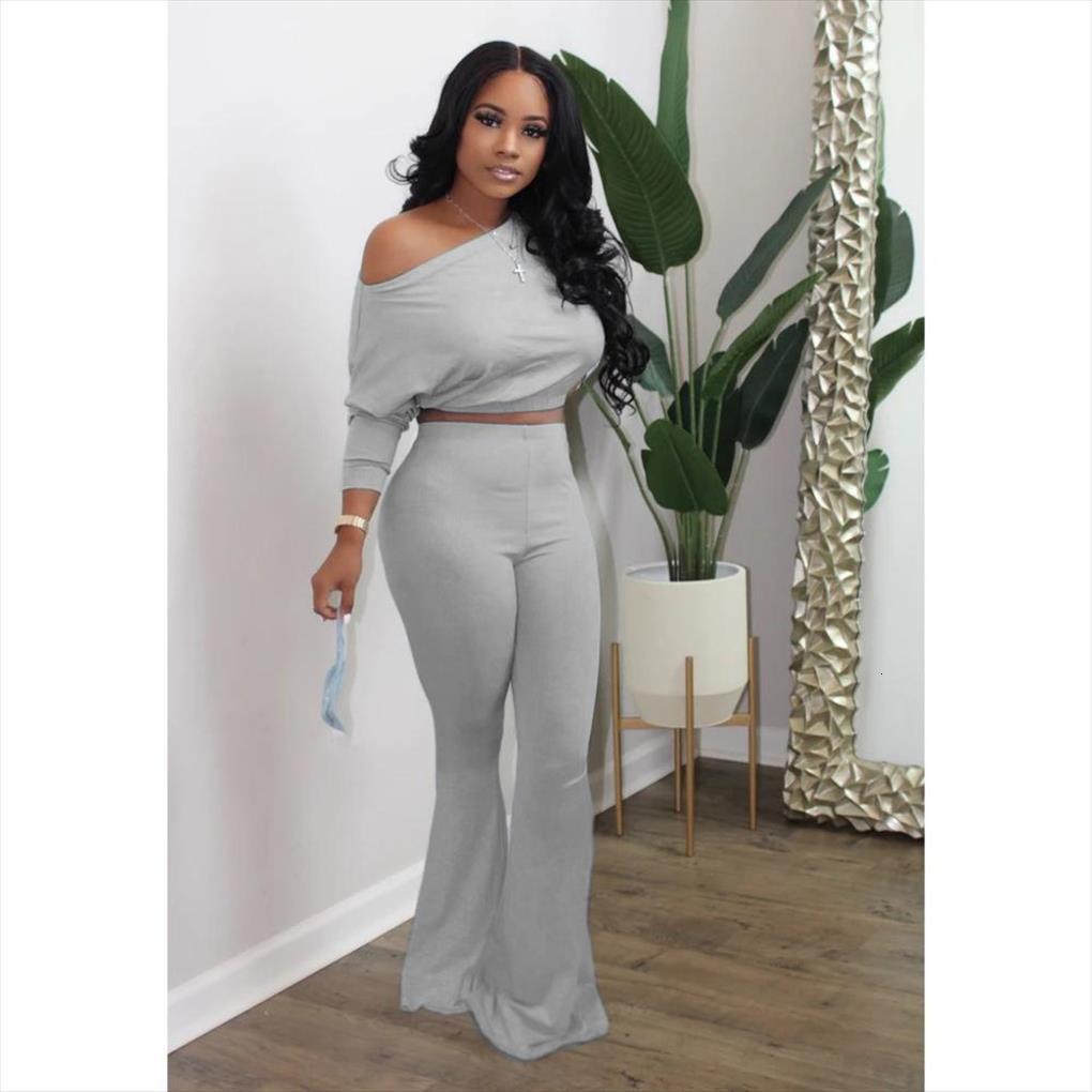 v neck bat sleeve womens tracksuits slipt and flare pants two piece set women fashion lounge wear tracksuit, Gray
v neck bat sleeve womens tracksuits slipt and flare pants two piece set women fashion lounge wear tracksuit, Gray