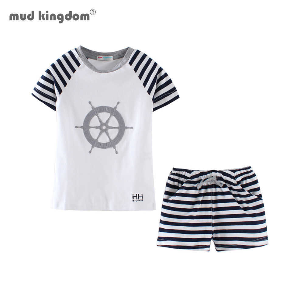 MudKingdomBaby Boys Clothes Suits Rudder Print Short Sleeve Stripe Cotton Casual Sport Set Toddler Clothing 210615, 0486
MudKingdomBaby Boys Clothes Suits Rudder Print Short Sleeve Stripe Cotton Casual Sport Set Toddler Clothing 210615, 0486