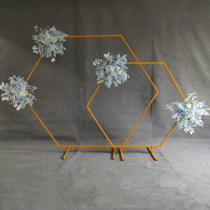 Party Decoration Iron Arch Hexagonal Wrought Background Decor Wedding Stage Frame Birthday Baby Shower Supplies Props Flower
Party Decoration Iron Arch Hexagonal Wrought Background Decor Wedding Stage Frame Birthday Baby Shower Supplies Props Flower