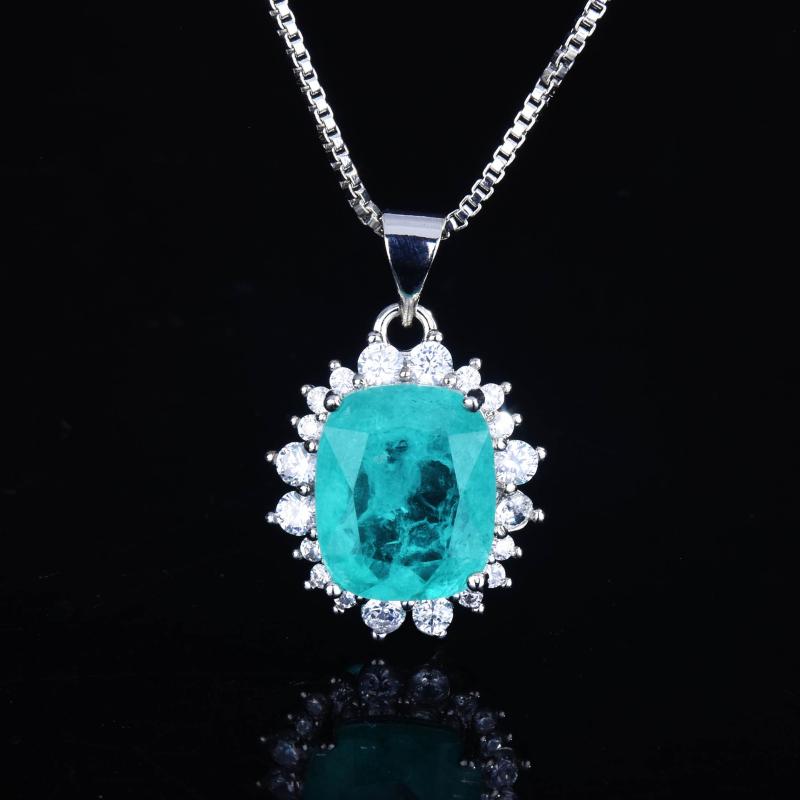 Pendant Necklaces Foydjew Lakewater Green Simulation Tourmaline Paraiba Simple Light Luxury Big Main Stone Pendants Necklace For Women
Pendant Necklaces Foydjew Lakewater Green Simulation Tourmaline Paraiba Simple Light Luxury Big Main Stone Pendants Necklace For Women