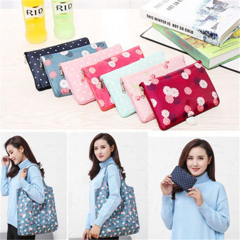 Shopping Bags Portable Folding Handy Bag Reusable Tote Pouch Recycle Storage Eco
Shopping Bags Portable Folding Handy Bag Reusable Tote Pouch Recycle Storage Eco