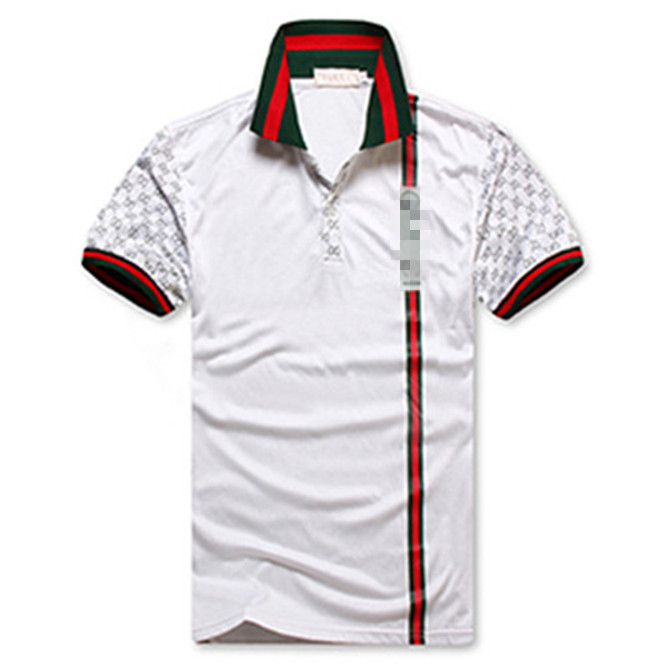 Summer leisure time comfortable Men's Polos Simple embroidery logo Solid polo shirt Fashion brand couple short sleeve, White;black
Summer leisure time comfortable Men's Polos Simple embroidery logo Solid polo shirt Fashion brand couple short sleeve, White;black