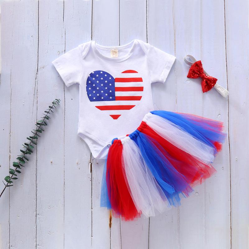 Clothing Sets Summer Infant Baby Girls Clothes Set Love Heart Print Short Sleeve Romper Tutu Skirt Independence Day, White
Clothing Sets Summer Infant Baby Girls Clothes Set Love Heart Print Short Sleeve Romper Tutu Skirt Independence Day, White