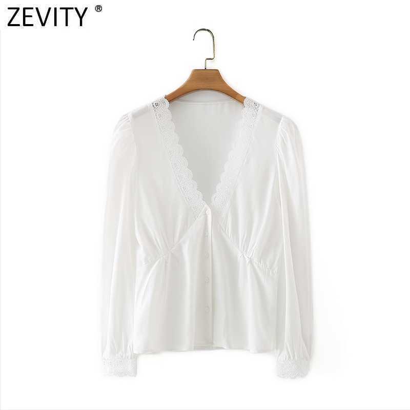 Zevity Women Sexy Deep V Neck Lace Patchwork Smock Blouse Ladies Puff Sleeve Casual Slim Shirts Chic Blusas Tops LS7627 210603, As pic ls7627xz
Zevity Women Sexy Deep V Neck Lace Patchwork Smock Blouse Ladies Puff Sleeve Casual Slim Shirts Chic Blusas Tops LS7627 210603, As pic ls7627xz
