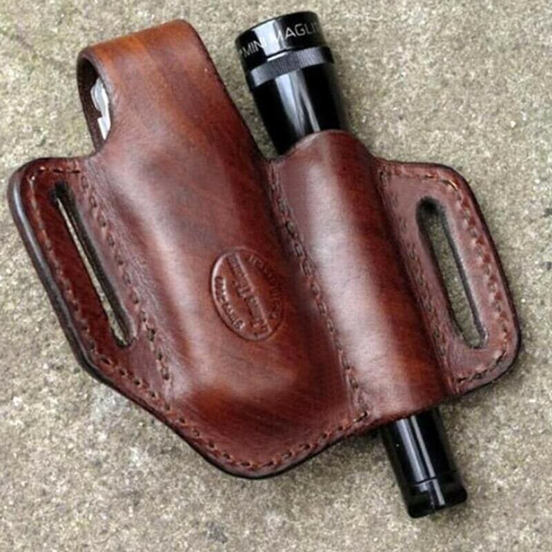 EDC Leather Sheath Multitool Flashlight Belt Camping Outdoor Tool Keyholders Factory Direct Sales OT214
EDC Leather Sheath Multitool Flashlight Belt Camping Outdoor Tool Keyholders Factory Direct Sales OT214