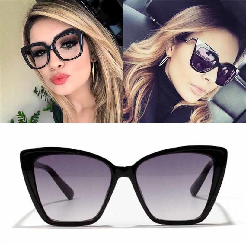 Oversized Sun Glasses Uv400 Vintage Pink Celebrity Sunglasses Women Cat Eye Brand Shades Eyewear Mujer, White;black
Oversized Sun Glasses Uv400 Vintage Pink Celebrity Sunglasses Women Cat Eye Brand Shades Eyewear Mujer, White;black