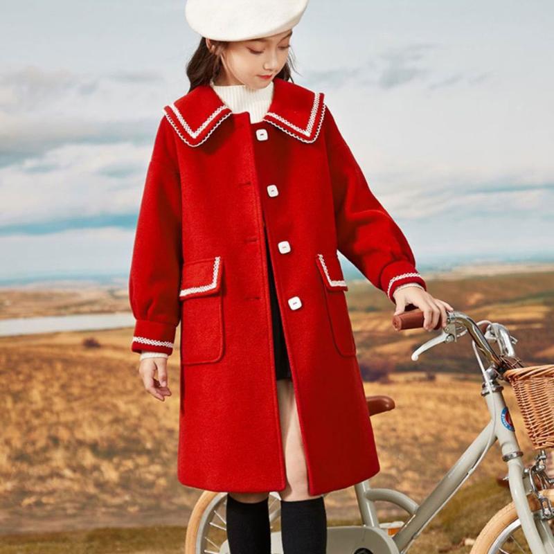 Jackets 2021 Baby Girl Winter Clothes For 4-12Yrs High Quality Autumn Wool Girls Outerwear Casual Warm Red Tops Coats, Blue;gray
Jackets 2021 Baby Girl Winter Clothes For 4-12Yrs High Quality Autumn Wool Girls Outerwear Casual Warm Red Tops Coats, Blue;gray