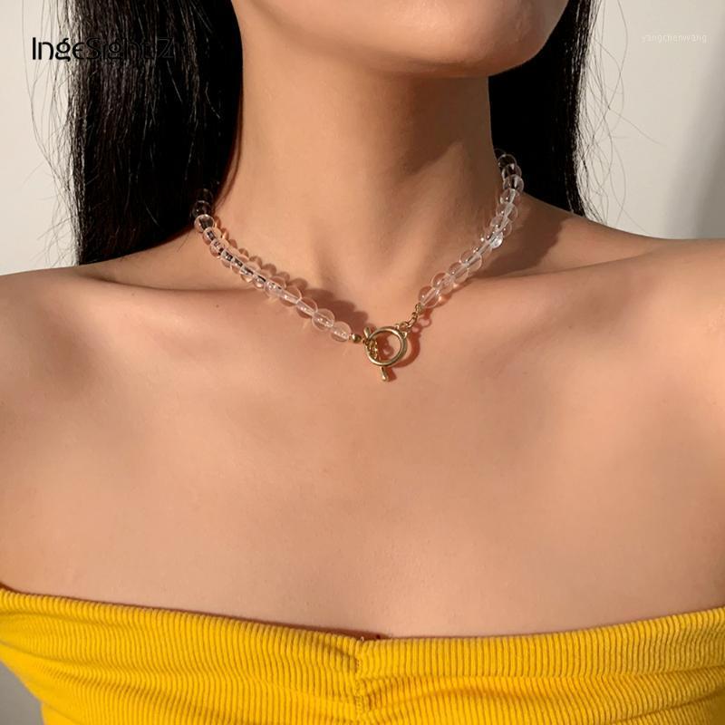 Boho Transparent Beaded Strap Choker Necklace Women Simple Minimalist Toggle Clasp Lasso Short Clavicle Collar Necklaces Jewelry Chains
Boho Transparent Beaded Strap Choker Necklace Women Simple Minimalist Toggle Clasp Lasso Short Clavicle Collar Necklaces Jewelry Chains