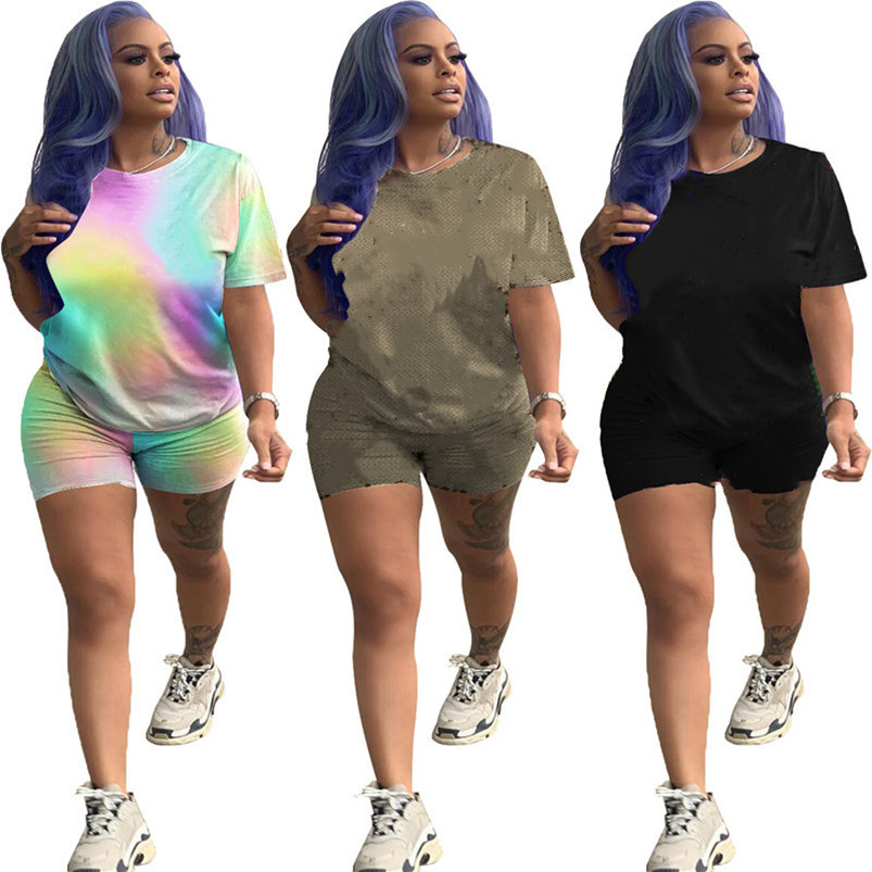 summer womens outfits two pieces set sportswear tracksuits women clothes short sleeve shorts ladies pants suits 2021 type selling, Gray
summer womens outfits two pieces set sportswear tracksuits women clothes short sleeve shorts ladies pants suits 2021 type selling, Gray