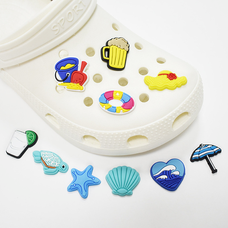 Beach Vacation Croc Charms Pvc Shoe Decoration Accessories Clog Wirstband Bracelet Charm Button Wholesale, White;pink
Beach Vacation Croc Charms Pvc Shoe Decoration Accessories Clog Wirstband Bracelet Charm Button Wholesale, White;pink