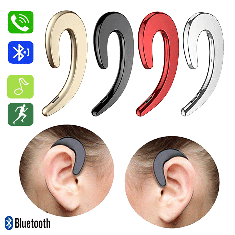 Universal Bone Conduction Cell Phone Earphones Wireless Bluetooth 5.0 Sports Stereo For Laptop Tablet or Androidi and Iphone, Gold
Universal Bone Conduction Cell Phone Earphones Wireless Bluetooth 5.0 Sports Stereo For Laptop Tablet or Androidi and Iphone, Gold