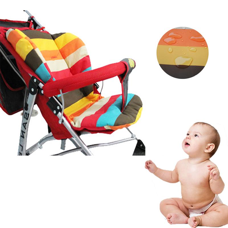 Stroller Parts & Accessories Cotton Soft Thick Baby Seat Pushchair Cushion Infant Cute Rainbow Color Pram Carriages BB Car
Stroller Parts & Accessories Cotton Soft Thick Baby Seat Pushchair Cushion Infant Cute Rainbow Color Pram Carriages BB Car