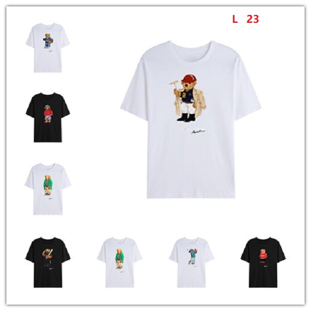 Summer short-sleeved t-shirt high quality polo shirt pattern 100% cotton loose print casual wear 67, White;black
Summer short-sleeved t-shirt high quality polo shirt pattern 100% cotton loose print casual wear 67, White;black