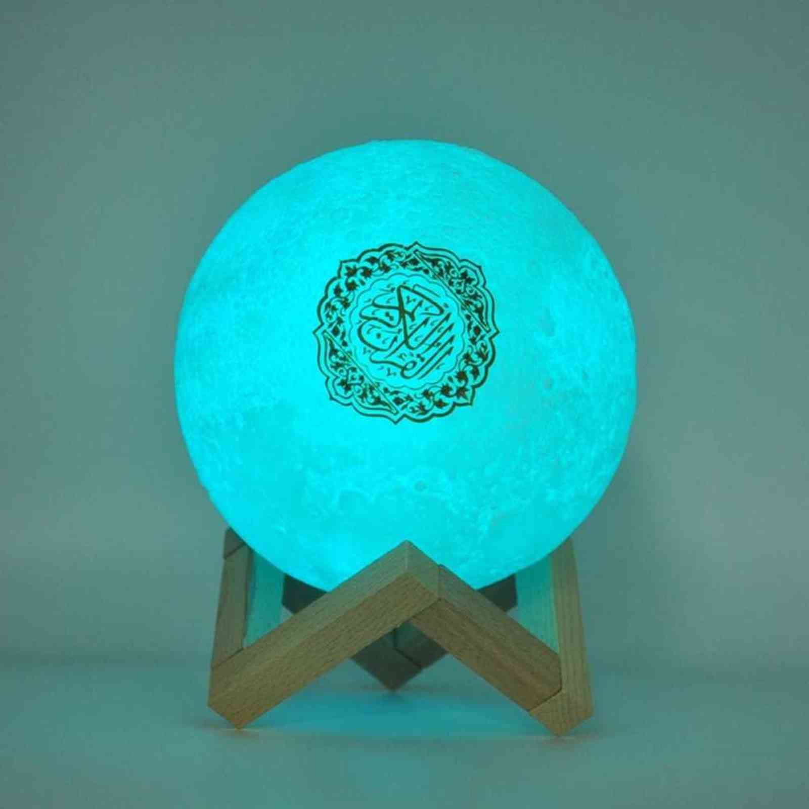 Bluetooth Speakers Wireless Muslim Night Light Quran speakers 3D Moon With APP control Quran Speaekr Koran Touch Lamp H1111
Bluetooth Speakers Wireless Muslim Night Light Quran speakers 3D Moon With APP control Quran Speaekr Koran Touch Lamp H1111