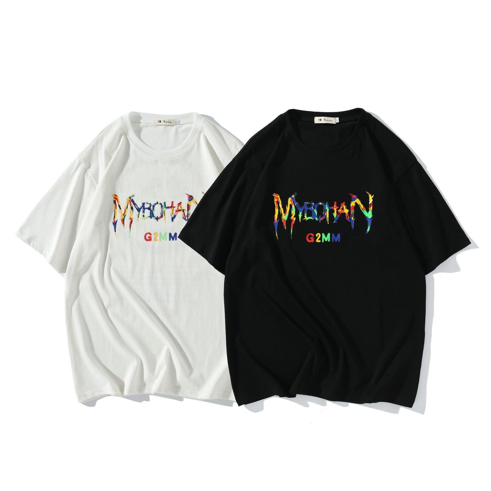 fashion t shirt summer devil grimace lovers guochao brand oil painting printing short sleeve men and women trend bf style loose half, White;black
fashion t shirt summer devil grimace lovers guochao brand oil painting printing short sleeve men and women trend bf style loose half, White;black