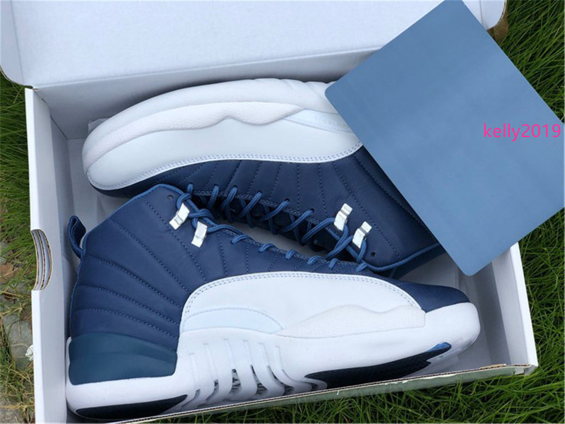 Indigo 12 Stone Legend Blue Obsidian 12S Real Carbon Fiber Basketball Shoes Mens Outdoor Sneakers With Box
Indigo 12 Stone Legend Blue Obsidian 12S Real Carbon Fiber Basketball Shoes Mens Outdoor Sneakers With Box