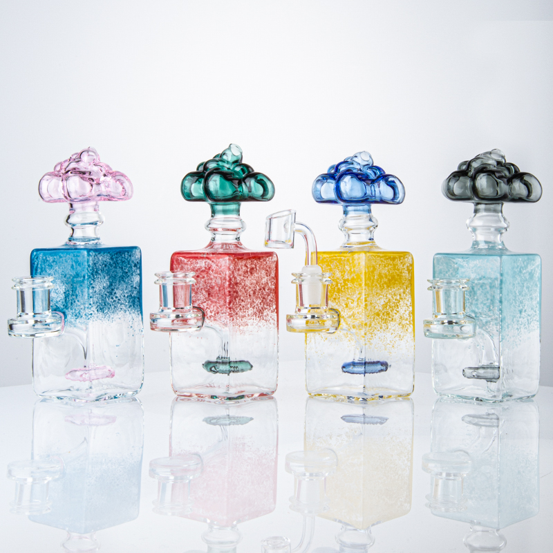 Unique Hookahs Square Shapes Cloud Shape Beaker Bongs 14mm Female Joint Glass Bong Showerhead Percolator Oil Dab Rigs Colored Water Pipes Wi
Unique Hookahs Square Shapes Cloud Shape Beaker Bongs 14mm Female Joint Glass Bong Showerhead Percolator Oil Dab Rigs Colored Water Pipes Wi