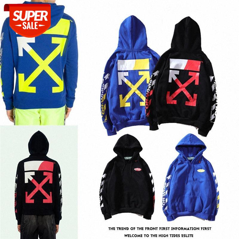 OFFOW loose pullover hooded sweater white men and women couples plus velvet jacket #G14G, Black
OFFOW loose pullover hooded sweater white men and women couples plus velvet jacket #G14G, Black