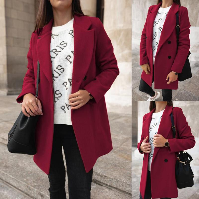 Women's Trench Coats Women Autumn Winter Fashion Wide Lapel Double-line Buttons Warm Coat Outwear Business Female Blazer Tralever 2021, Tan;black
Women's Trench Coats Women Autumn Winter Fashion Wide Lapel Double-line Buttons Warm Coat Outwear Business Female Blazer Tralever 2021, Tan;black