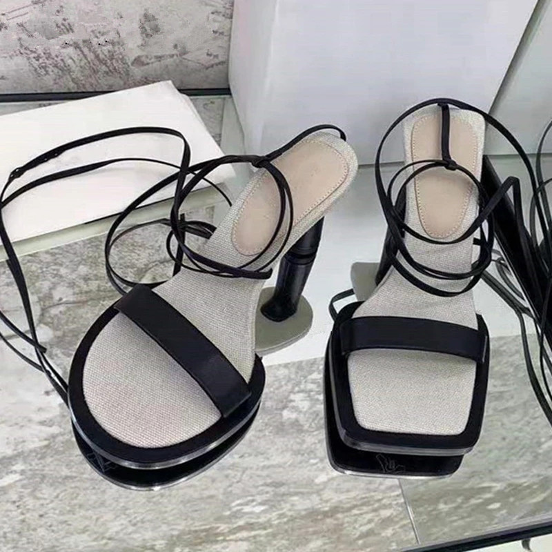 Asymmetric sole Ladies Gladiator Sandals Strange Toe Cross tied Ankle Strap Woman Summer Sandalies Shoes, Black
Asymmetric sole Ladies Gladiator Sandals Strange Toe Cross tied Ankle Strap Woman Summer Sandalies Shoes, Black