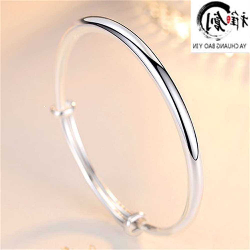Hand catenary Smooth Princess pure silver solid bracelet women's simple fashion 999 Silver Bracelet for girlfriend and mother, Golden;silver
Hand catenary Smooth Princess pure silver solid bracelet women's simple fashion 999 Silver Bracelet for girlfriend and mother, Golden;silver