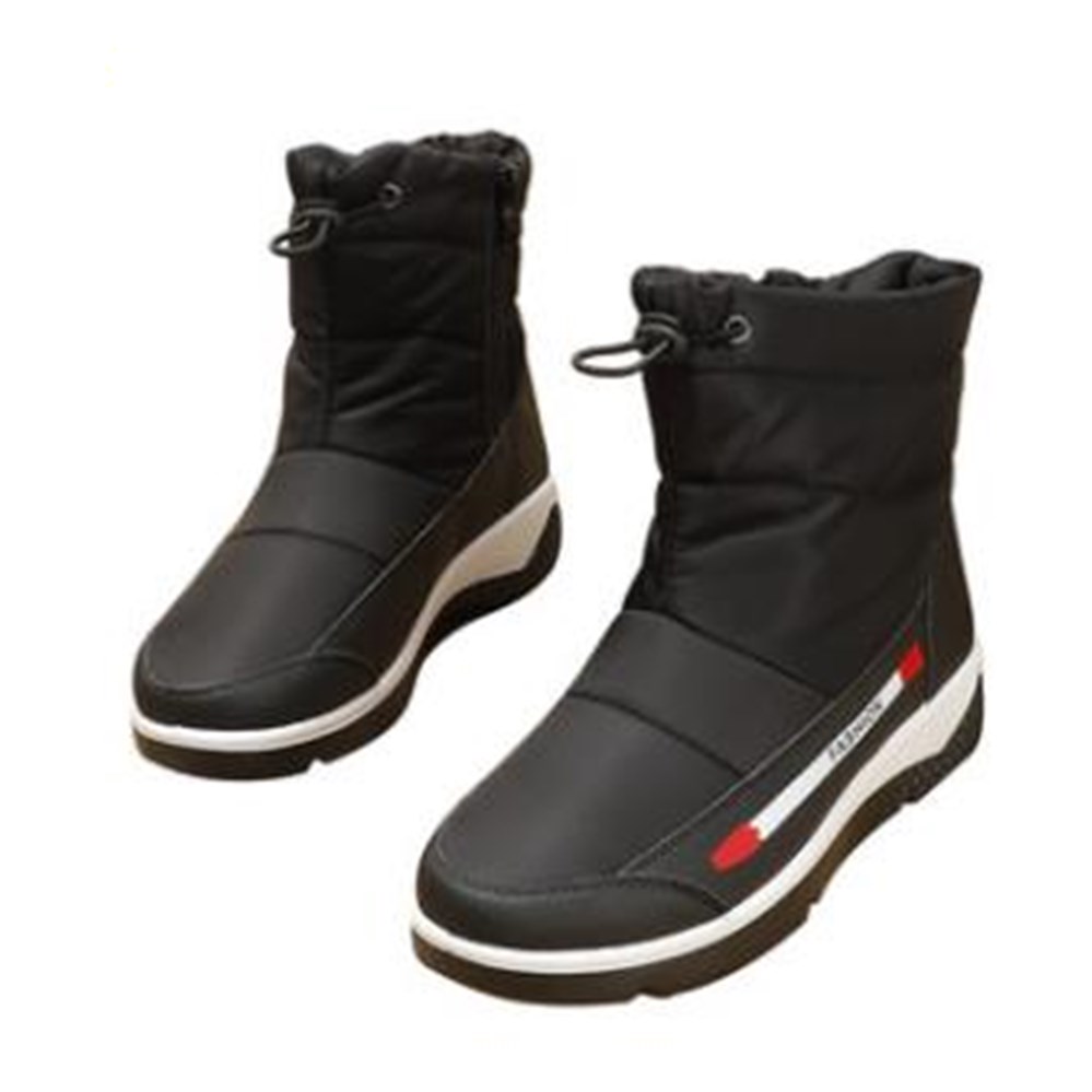 Women Snow Boots New Waterproof Warm Snow Botas Mujer Zipper Ankle Boots Low Heels Winter non-slip Women Boots, Black
Women Snow Boots New Waterproof Warm Snow Botas Mujer Zipper Ankle Boots Low Heels Winter non-slip Women Boots, Black