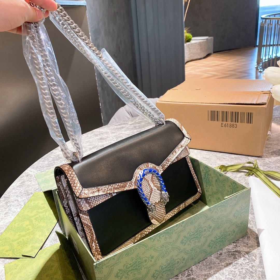 Fashion designer original ladies bag 100% genuine leather metal chain snake skin pattern trendy handbags slider large size one-shoulder catw
Fashion designer original ladies bag 100% genuine leather metal chain snake skin pattern trendy handbags slider large size one-shoulder catw