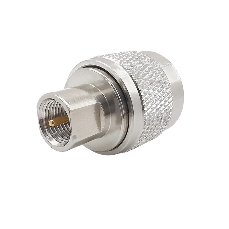 wholesale BNC Connector 1PCS UHFFMEMalePlug to UHF PL259 PL-259 Male Plug Straight RF Coaxial Converter Adapter for CB Ham Radio Antenna