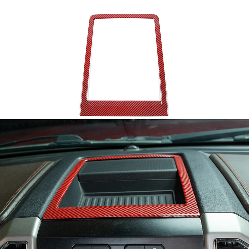 ABS Center Console Storage Compartment Decorative Frame For Ford F150 15+ Red Carbon Fiber
ABS Center Console Storage Compartment Decorative Frame For Ford F150 15+ Red Carbon Fiber