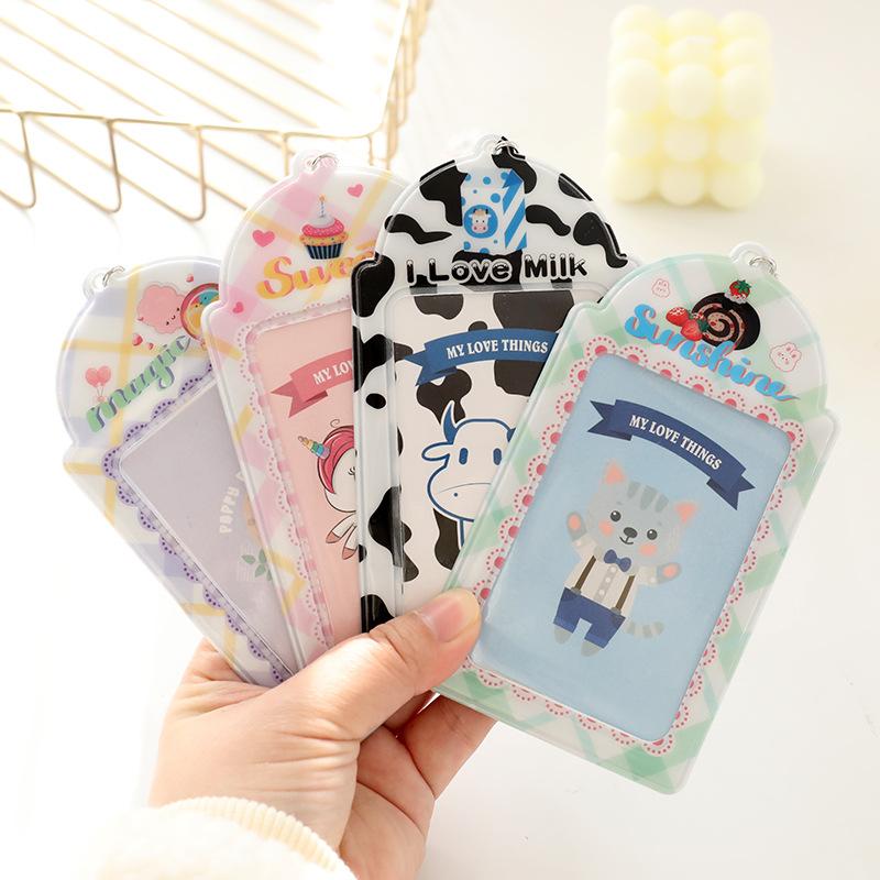 Card Holders Kawaii Plaid Kpop Pocards Holder With Key Ring 2 Slot Protector Idol Po Sleeves ID Name Badge, Blue
Card Holders Kawaii Plaid Kpop Pocards Holder With Key Ring 2 Slot Protector Idol Po Sleeves ID Name Badge, Blue