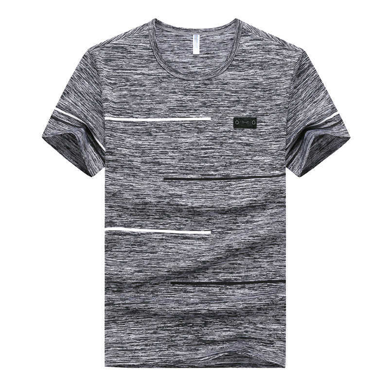 Summer Fashion Men's Short Sleeve Oversized T Shirt Casual Quick Drying Men Loose Fat Male Top Tees Big Size 7XL 8XL 9XL 210629
