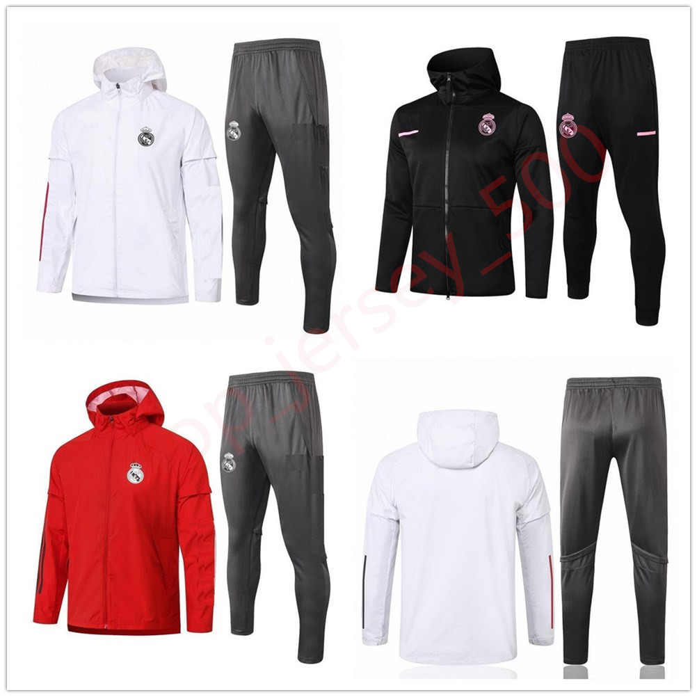 2020 2021 Real Madrid Long sleeves soccer Training suit Jacket 20 21 camiseta de futbol Windbreaker Jogging football Tracksuit, As shown in illustration
2020 2021 Real Madrid Long sleeves soccer Training suit Jacket 20 21 camiseta de futbol Windbreaker Jogging football Tracksuit, As shown in illustration