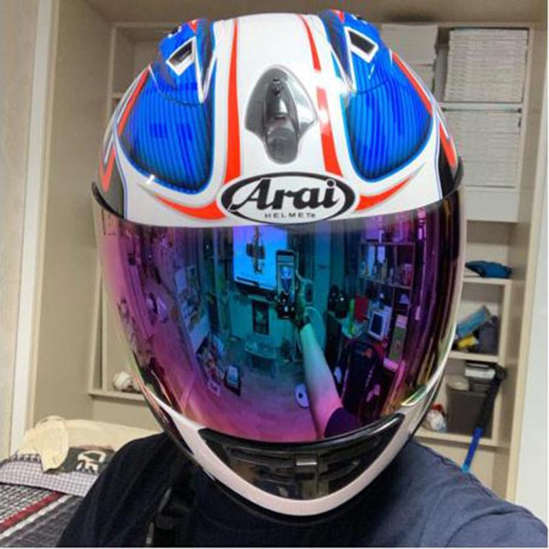 Motorcycle Helmets Full Face Helmet Single Visor Daniel Pedrosa All The Year Round Racing Cross Country Crash, Clear
Motorcycle Helmets Full Face Helmet Single Visor Daniel Pedrosa All The Year Round Racing Cross Country Crash, Clear