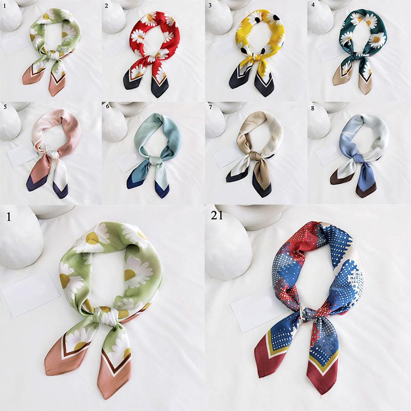 Scarves 2021 Silk Scarf Square Women Fashion Work Neckerchife Spring Summer Decorative 70*70cm Small Scarfs Gift For Lady, Blue;gray
Scarves 2021 Silk Scarf Square Women Fashion Work Neckerchife Spring Summer Decorative 70*70cm Small Scarfs Gift For Lady, Blue;gray