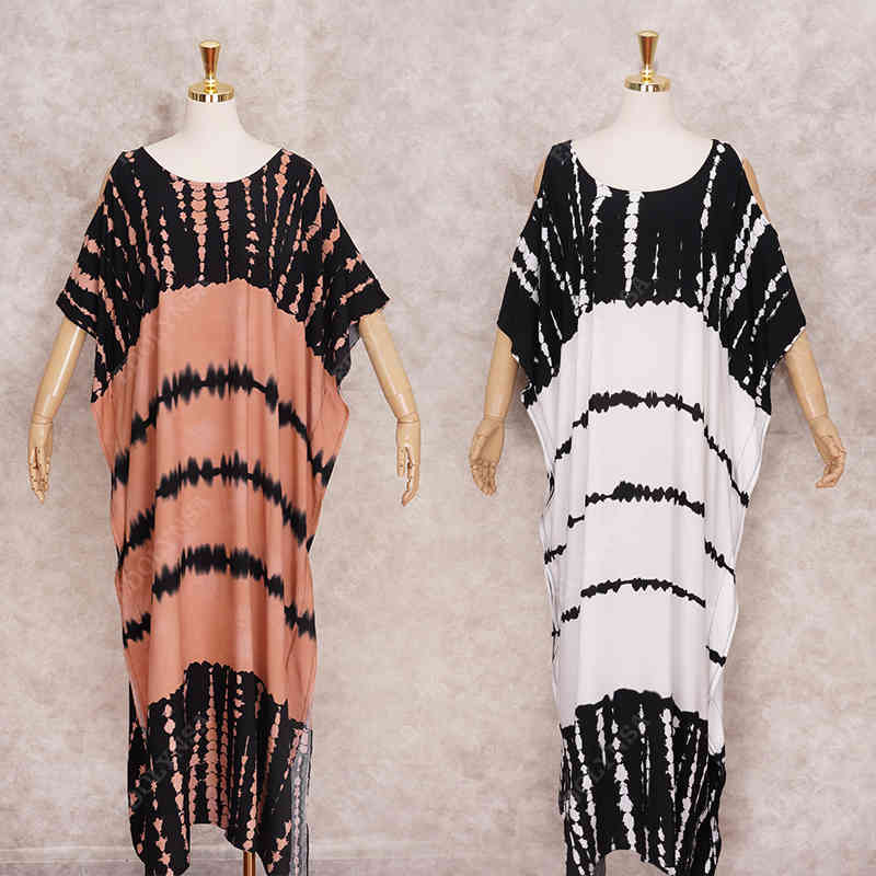 Sexy Bikini Cover-ups Boho Printed Fringed Long Kimono Carfigan Tunic Women Plus Size Beach Wear Swim Suit Cover Up Q1244 210420
