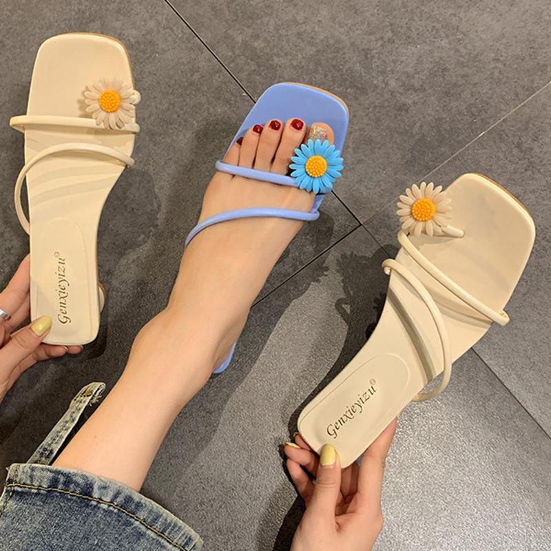 Fairy Daisy Clip Toe Slingback Women Sandals Round Heels Shoes Flip Flops Girl Slip On Sun Flower Femmes Sandalias 2021, Beige
Fairy Daisy Clip Toe Slingback Women Sandals Round Heels Shoes Flip Flops Girl Slip On Sun Flower Femmes Sandalias 2021, Beige