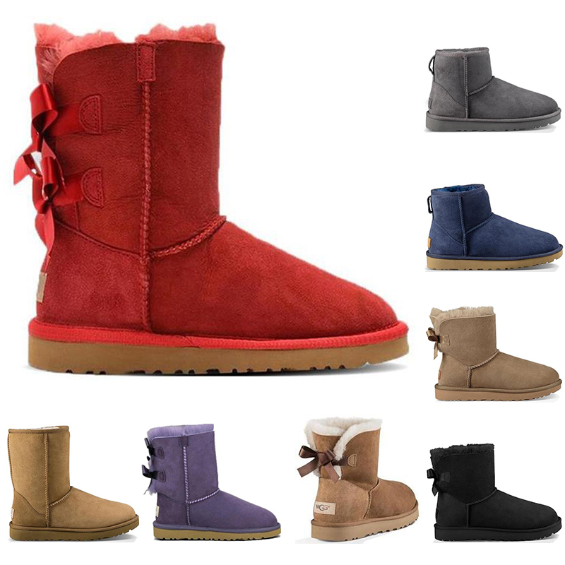 2021 Classics winter snow boots for women and girls red black Purple bow Chestnut brown classic mini short booties woman casual boot shoes
2021 Classics winter snow boots for women and girls red black Purple bow Chestnut brown classic mini short booties woman casual boot shoes