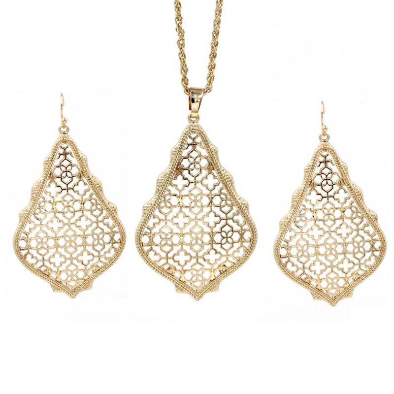 Pendant Necklaces 2021 Selling Big 5.5cm Water Drop Filigree Necklace Women Fashion Howllow Out Wholesale
Pendant Necklaces 2021 Selling Big 5.5cm Water Drop Filigree Necklace Women Fashion Howllow Out Wholesale