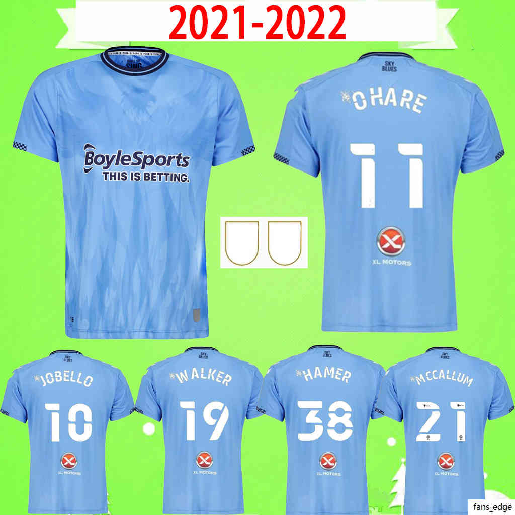 2021 2022 Coventry City soccer Jerseys OSTIGARD JOBELLO WALKER McCallum DA COSTA HAMER 21 22 Home Blue FOOTBALL ShirtS top quality SIZE
2021 2022 Coventry City soccer Jerseys OSTIGARD JOBELLO WALKER McCallum DA COSTA HAMER 21 22 Home Blue FOOTBALL ShirtS top quality SIZE