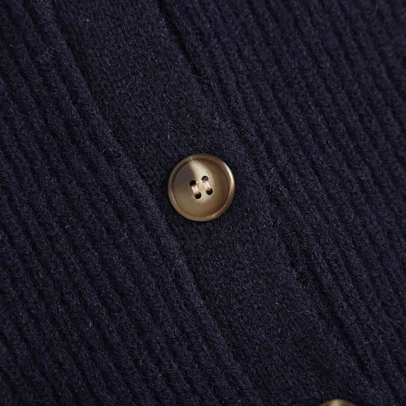 Women Solid Round Neck Cardigan Spring Autumn Knitted Short Sweater Arrival Bottom Casual Single Breasted Top 210521wtt