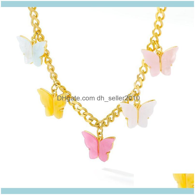 Necklaces & Pendants Jewelrybutterfly Necklace Colorful Chain Stainless Steel Collar Aesthetic Choker For Women Chrismas Jewelry Gift Bff Ch
Necklaces & Pendants Jewelrybutterfly Necklace Colorful Chain Stainless Steel Collar Aesthetic Choker For Women Chrismas Jewelry Gift Bff Ch