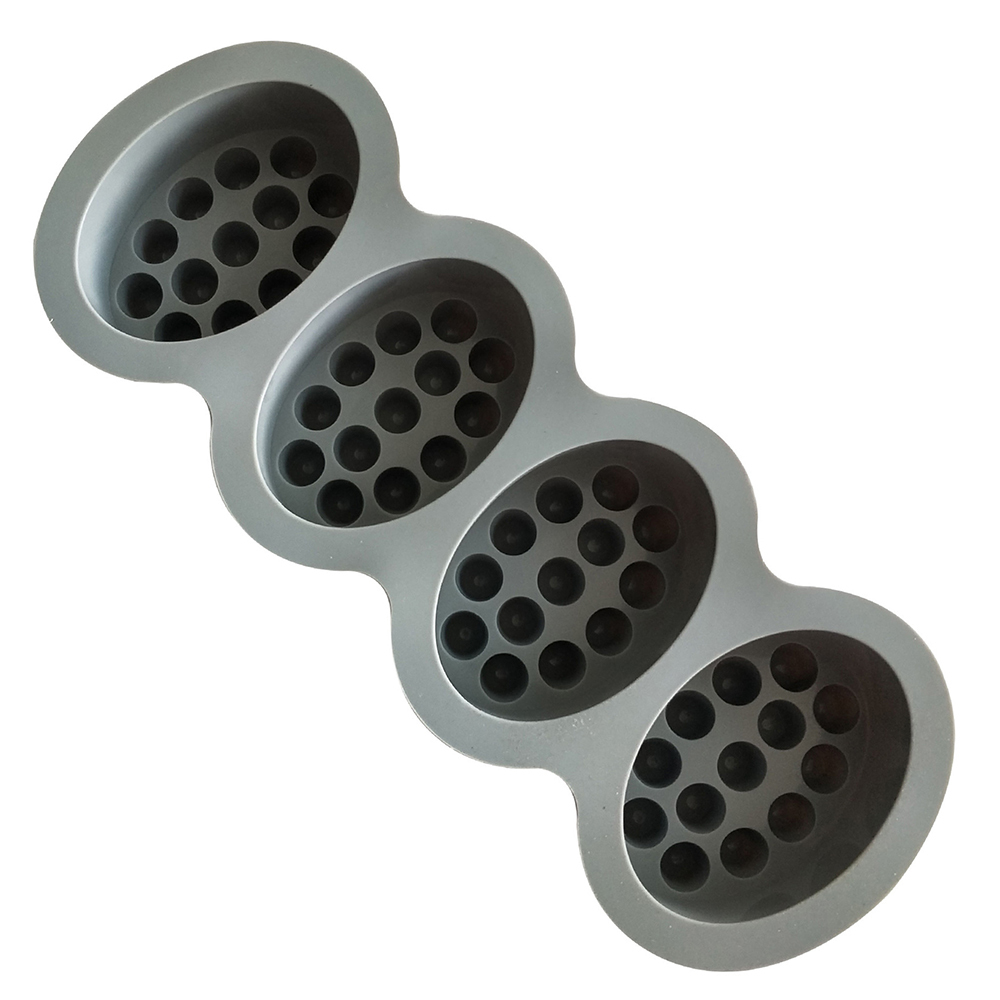 Silicone Massage Soap Mold Therapy Bar Soap Making Tools DIY Homemade Oval Spa Soaps Mould Soaps Resin Crafts