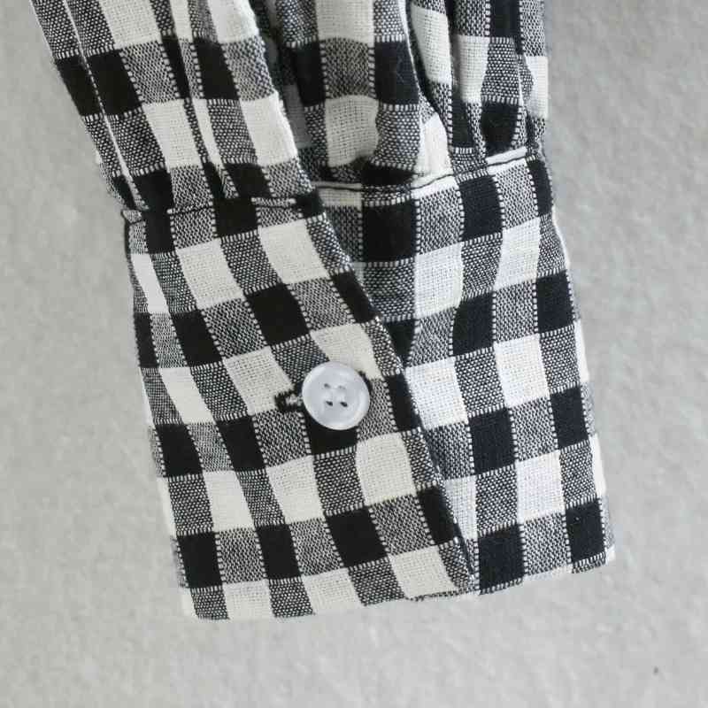 Spring Women Cascading Ruffle Plaid Blouse Female Long Sleeve Shirt Office Lady Loose Tops Blusas S8397 210430