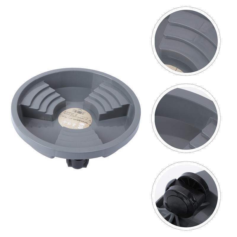 Planters & Pots 1pc Movable Flower Pot Stand Plastic Rolling Planter Pallet Tray (Gray)
Planters & Pots 1pc Movable Flower Pot Stand Plastic Rolling Planter Pallet Tray (Gray)